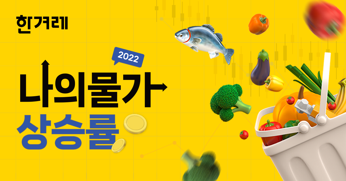 [한겨레] 나의 물가 상승률